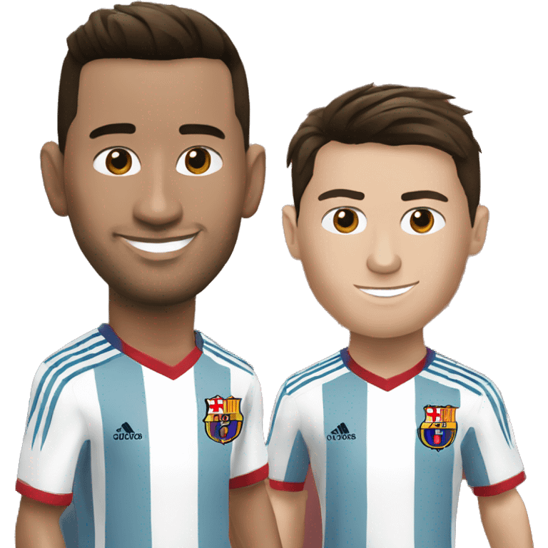 Cr7 et Messi emoji