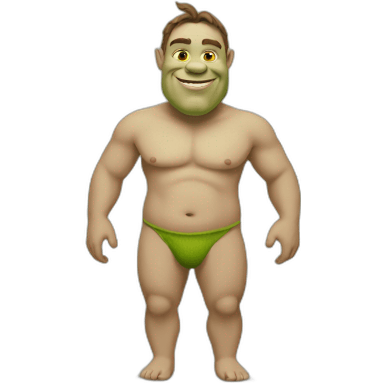 Shrek naturist emoji