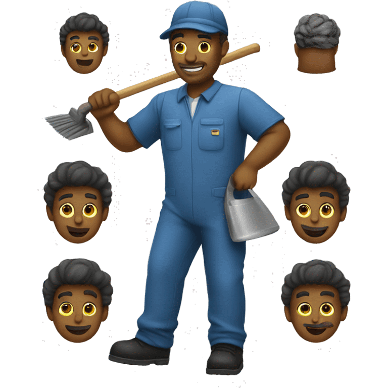 Janitor emoji