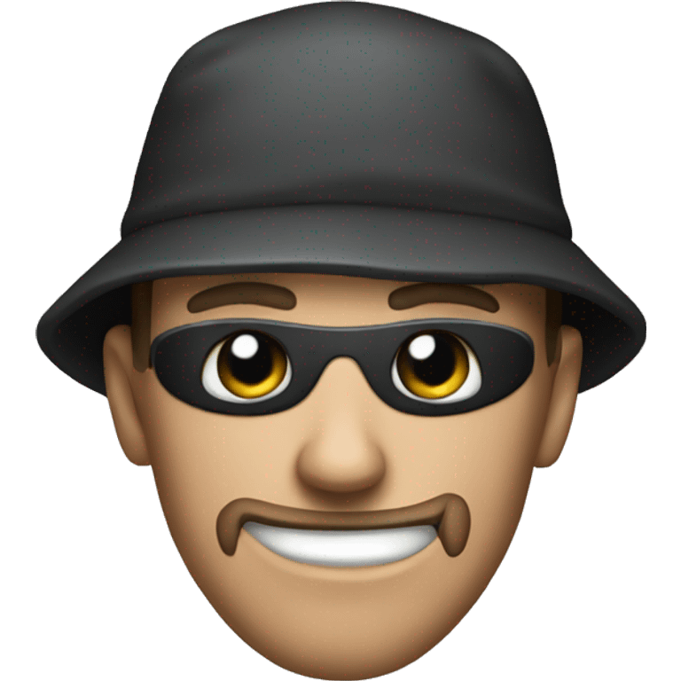 Burglar emoji