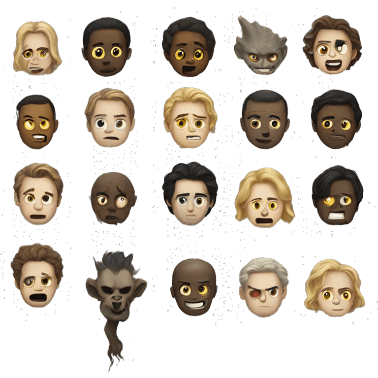 supernatural creatures  emoji