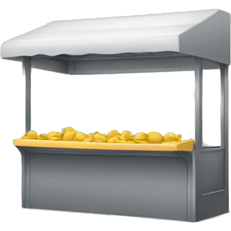 Empty fare stall emoji