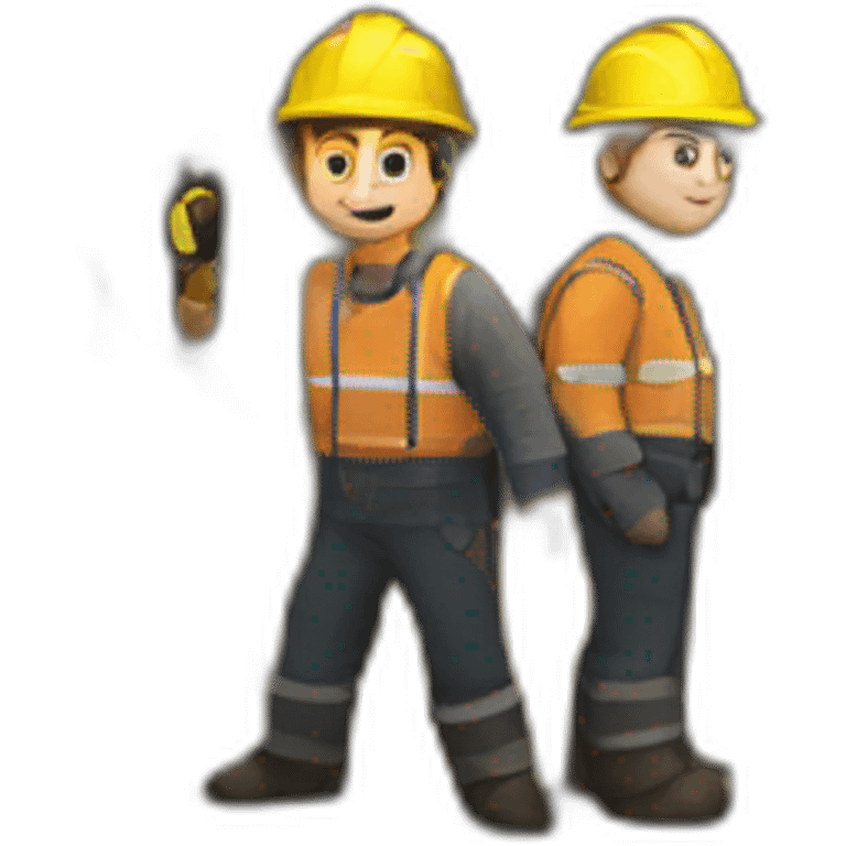 work in the mine emoji