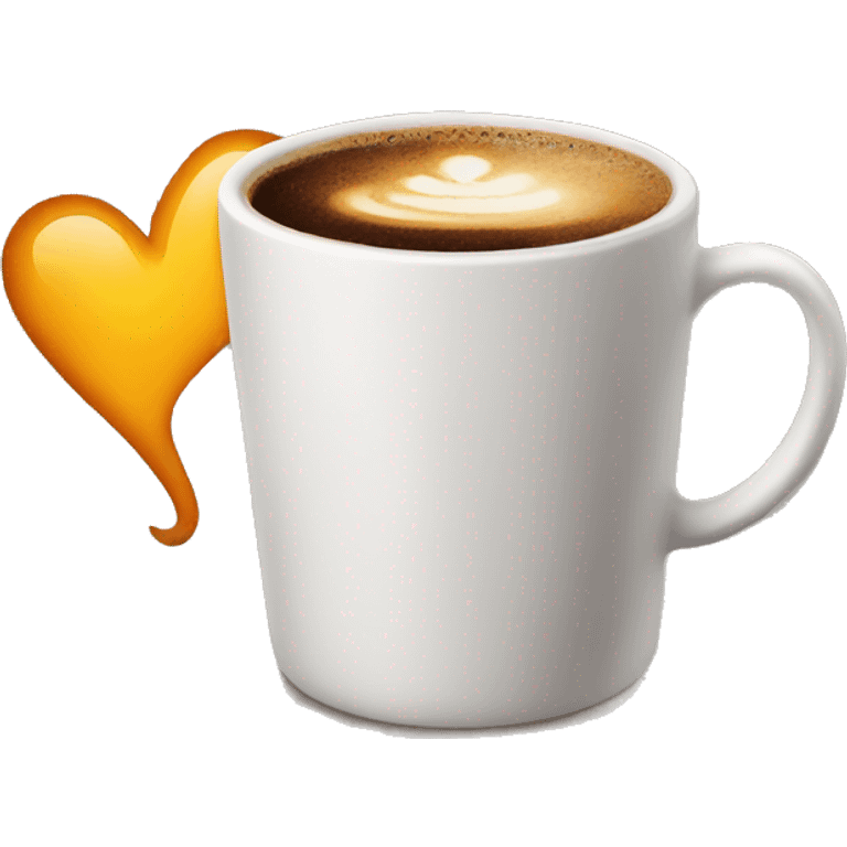 Hot coffee  emoji