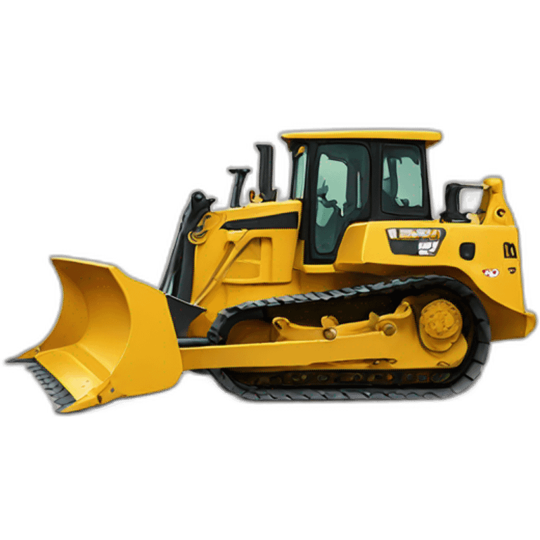 Bulldozer français emoji