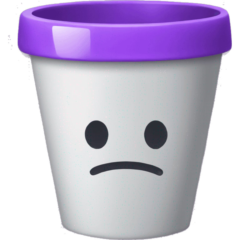 Purple cup  emoji