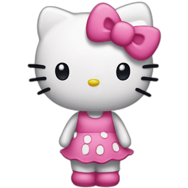 Hello kitty debout emoji