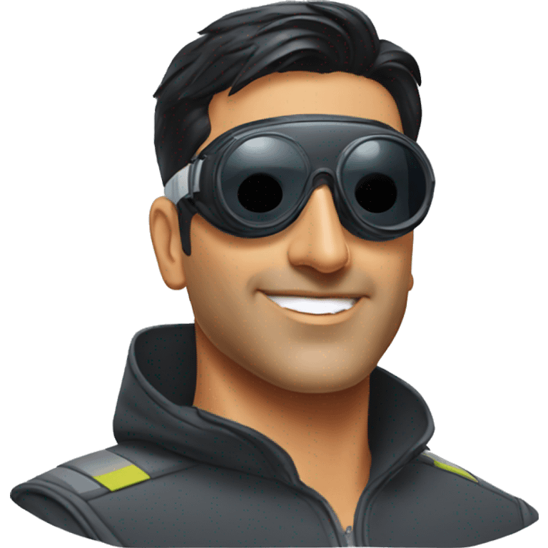 Akshay Kumar wear goggles  emoji