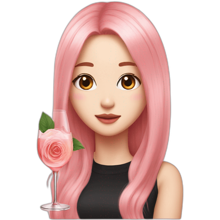 Rosé from blackpink  emoji