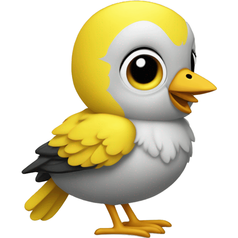 Tweety bird saying good night thuy emoji