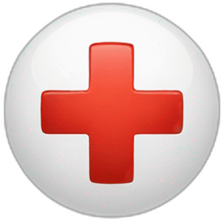 red cross emoji