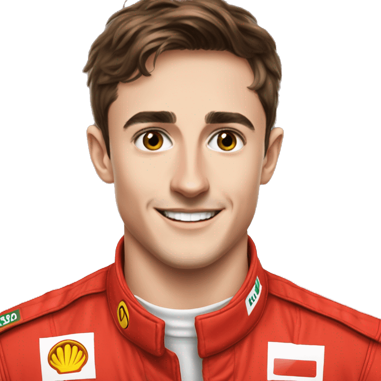 Charles Leclerc winning emoji