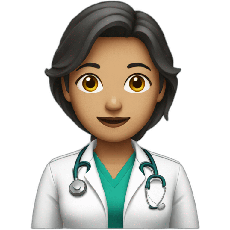 female doctor emoji