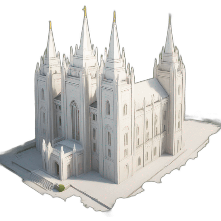 Salt lake temple emoji