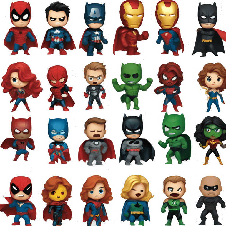 Marvel vs DC emoji