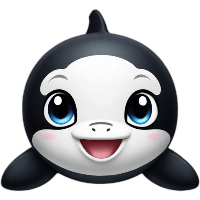 cute orca emoji