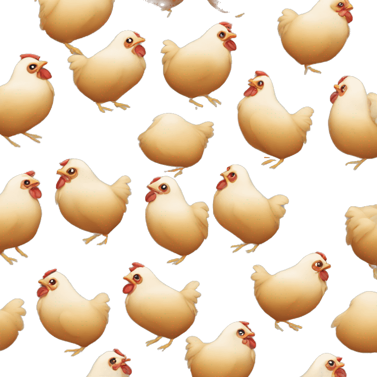 Chicken. Food emoji