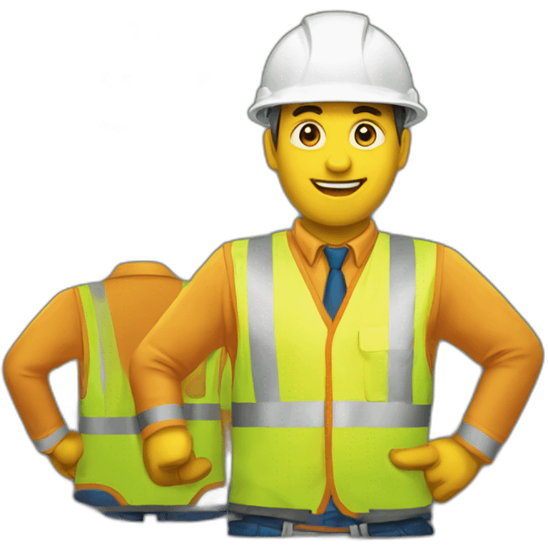 Panneaux Travaux emoji