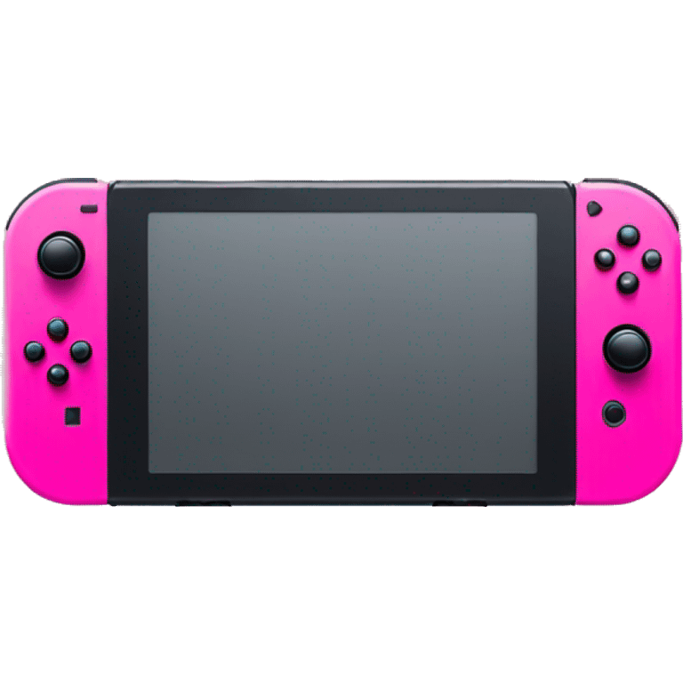 Pink nintendo switch emoji