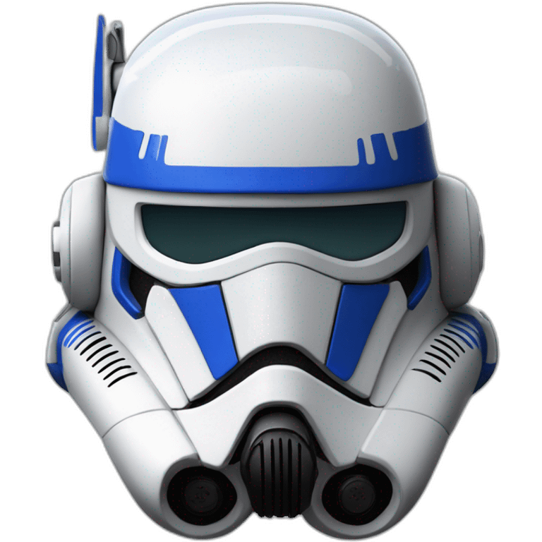 Capitaine rex star wars with casque emoji