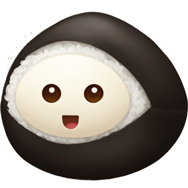 Tasty onigiri emoji