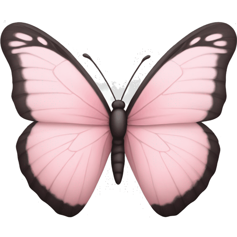 Light pink butterfly emoji