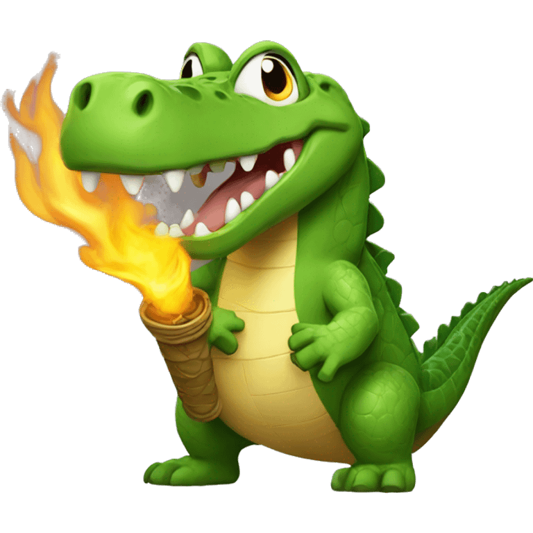 Torch croc coahuila emoji