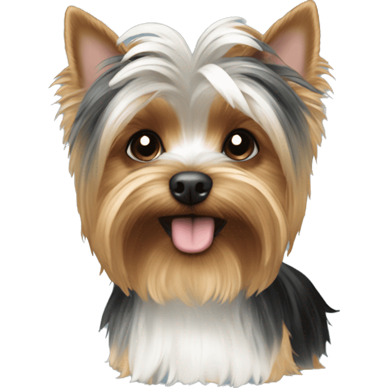 Parti Yorkie  emoji