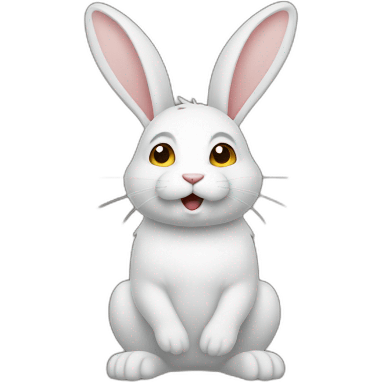 lapin crétin emoji