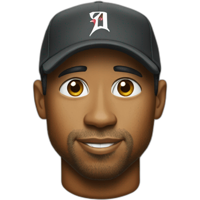 Tiger Woods emoji