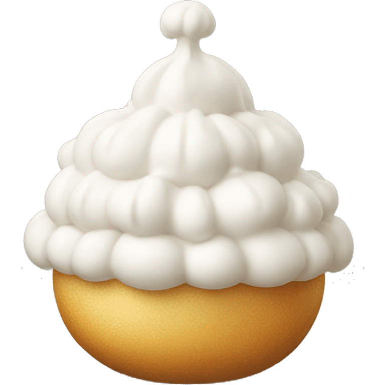 Bombe chantilly emoji