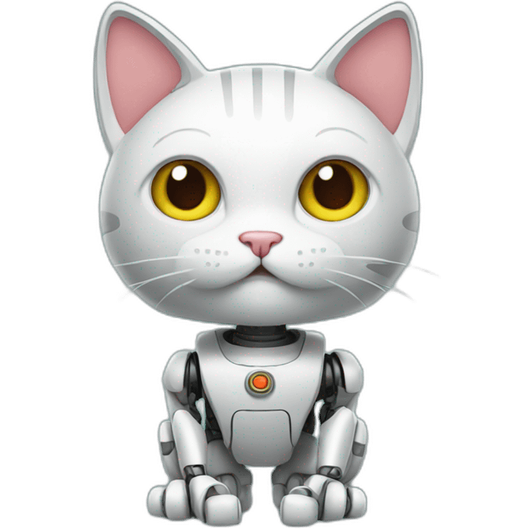 cat robot emoji