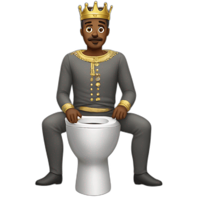 skibidi toilet king man emoji