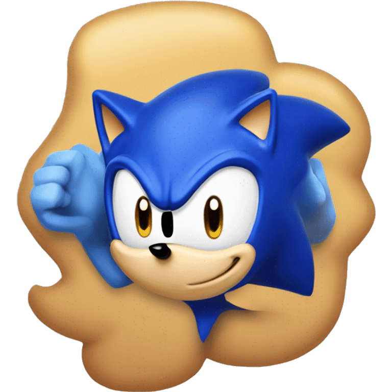 Sonic the hedgehog  emoji