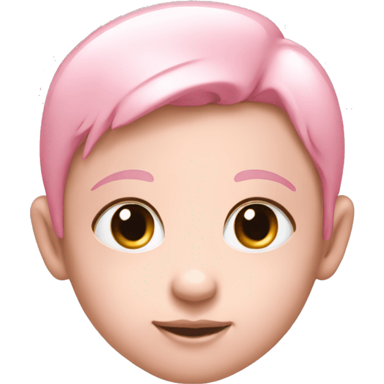 Heart in colour "baby pink" emoji