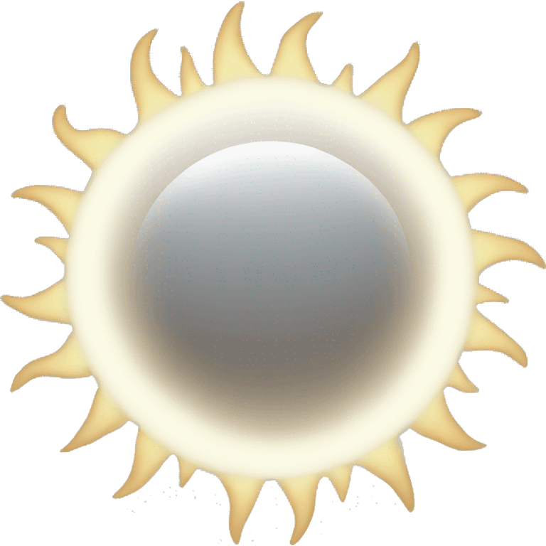 white sun emoji