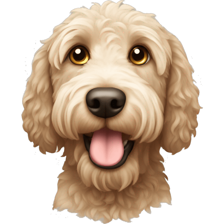 Labradoodle  emoji