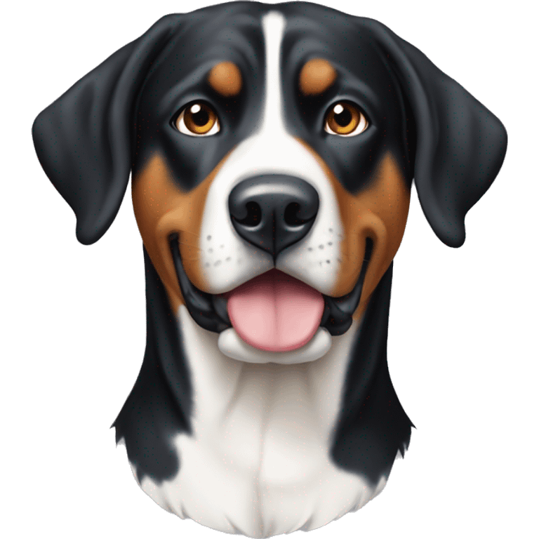 Greater Swiss mountain dog emoji