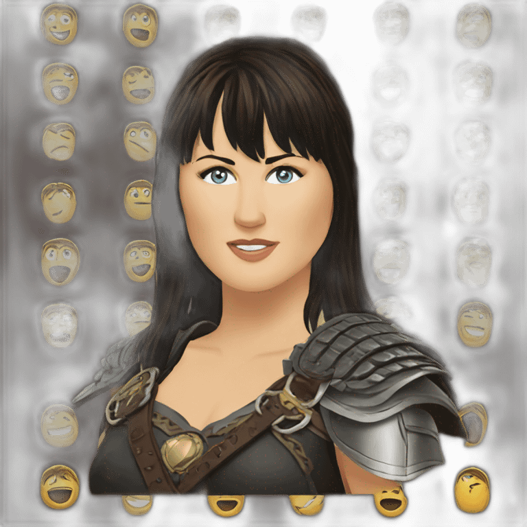 Xena Lucy Lawless emoji