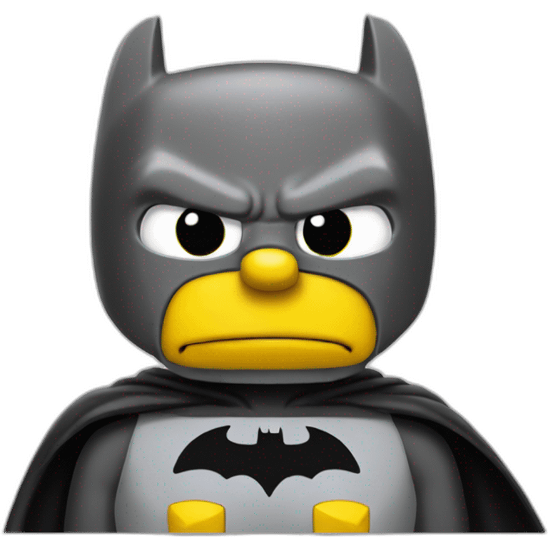 batman homer simpson emoji