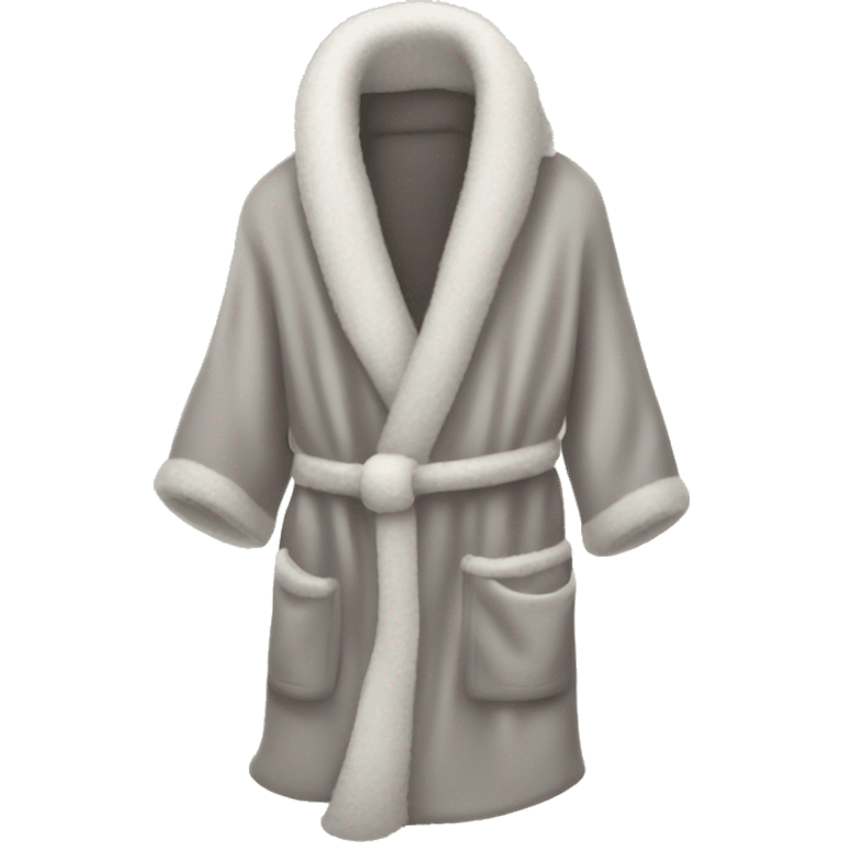 Fuzzy house robe emoji