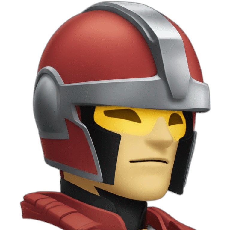 Char aznable helmet thumbs up emoji