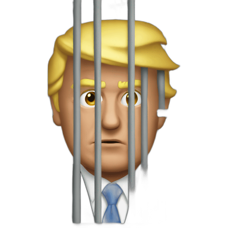 trump-behind-bars emoji