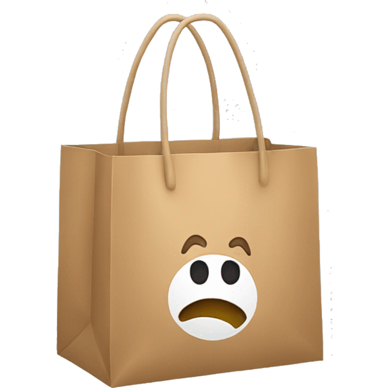 Large shopping bag emoji