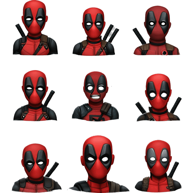 Deadpool y wolerine emoji