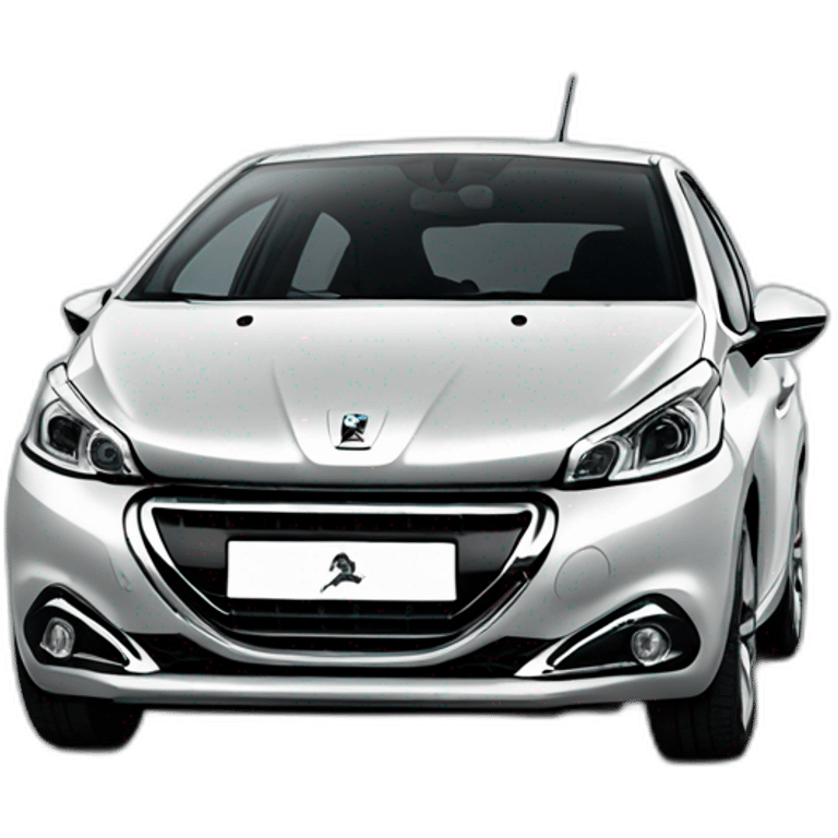 A peugeot 208 emoji