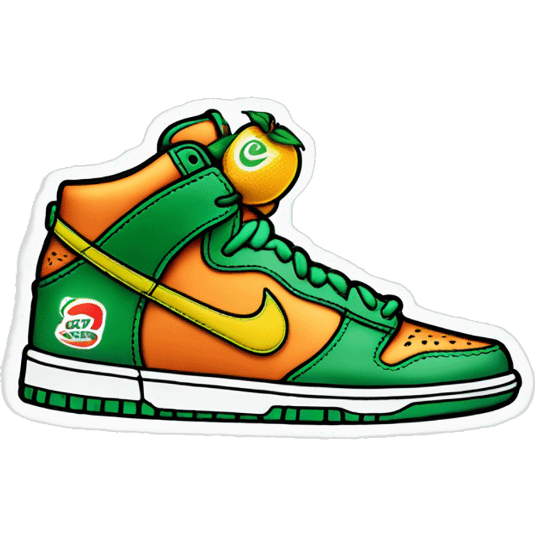 Nike sb dunk jarritos emoji