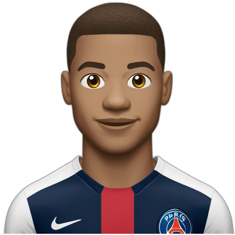 Kylian Mbappé psg emoji