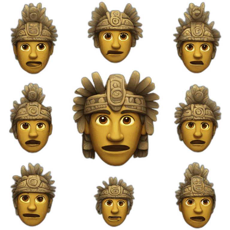 aztec-god emoji