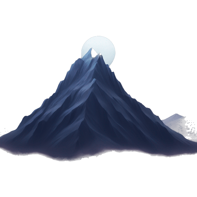 night mountain emoji